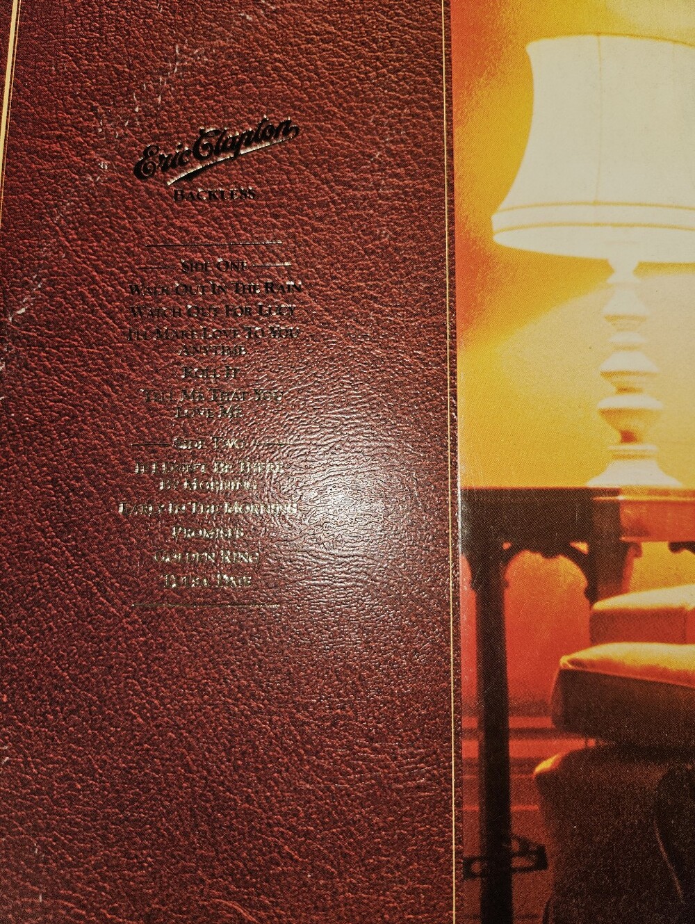 Eric Clapton Backless Vinyl Record 1978. - Picture 5 of 10